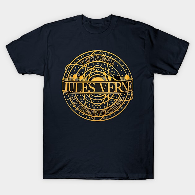 Voyages Extraordinaires T-Shirt by Plan8